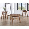Oslo Occasional Table Set (Brown)