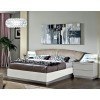 Onda Platform Bedroom Set (White)