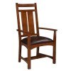 Oak Park Wide Slat Arm Chair (Set of 2)