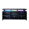 Orion Black 72-inch TV Console
