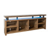Orion Bourbon Oak 88-inch TV Console