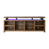 Orion Bourbon Oak 88-inch TV Console