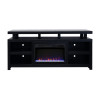 Orion Black 72-inch Fireplace Console