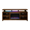Orion Bourbon Oak 72-inch Fireplace Console