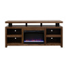 Orion Bourbon Oak 72-inch Fireplace Console