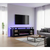 Orion Black 88-inch Fireplace Console