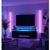 Orion Black 88-inch Fireplace Console