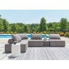 Bree Zee Outdoor 5-Piece Sectional w/ End Table