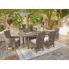 Beach Front Outdoor Dining Set w/ Beachcroft Chairs