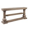 Garrison Cove Hall Console with Stone Top