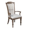 Garrison Cove Wood Back Arm Chair (Set of 2)