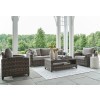 Oasis Court Outdoor 4-Piece Seating Set