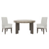 Anderson Park Round Dining Room Set w/ Upholstered Arm Chairs