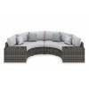 Harbor Court 4-Piece Outdoor Sectional w/ Consoles