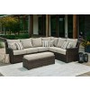 Brook Ranch Outdoor Sectional w/ Bench