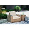 Sandy Bloom Outdoor Lounge Chair