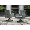 Elite Park Outdoor Swivel Chair (Set of 2)