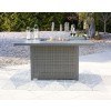 Palazzo Outdoor Bar Table w/ Fire Pit