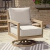 Hallow Creek Outdoor Swivel Lounge Chair