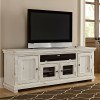 Willow 74 Inch Console (Distressed White)