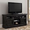 Willow 64 Inch Console (Distressed Black)