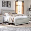Willow Upholstered Bed (Gray Chalk)