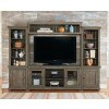 Willow Entertainment Wall (Weathered Gray)
