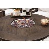 Paradise Trail Round Fire Pit Table