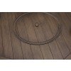 Paradise Trail Round Fire Pit Table