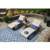 Beachcroft Outdoor 3-Piece Chaise Lounge Set