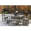 Visola Outdoor Dining Set w/ Bench