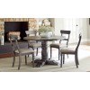 Muses Round Dining Room Set w/ Ladderback Chairs