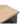 Providence Black with Bourbon 66-inch TV Console