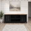 Providence Black with Bourbon 66-inch TV Console