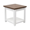 Providence White with Bourbon Occasional Table Set