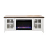 Providence White with Bourbon Occasional Table Set