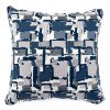 Concrit Blue Small Pillow (Set of 2)