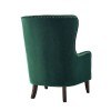 Rosco Velvet Accent Chair (Emerald Green)