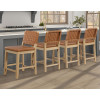 Reid Sand Camel Vegan Leather 24" Counter Chair (Set of 2)