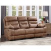 Rudger Reclining Sofa (Brown)