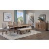 Riverdale Dining Room Set w/ Chair Choices and Bench