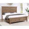 Riverdale Storage Bed (Driftwood)