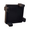 Salina Espresso Square Occasional Table Set