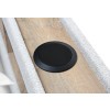 Sadie Beige Upholstered All Around Storage Bed w/ LED, Speakers and USB