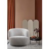 Carina Bloke Cotton Swivel Barrel Chair (Set of 2)
