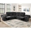 Seattle 3-Piece Power Reclining Sectional w/ Power Headrests and Charging Consoles