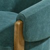 Finley Island Teal Swivel Accent Chair (Set of 2)