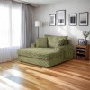 Ferryhill Olive Green Chaise