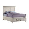 San Mateo Youth Storage Bed (Rustic White)
