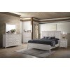 San Mateo Panel Bedroom Set (Rustic White)
